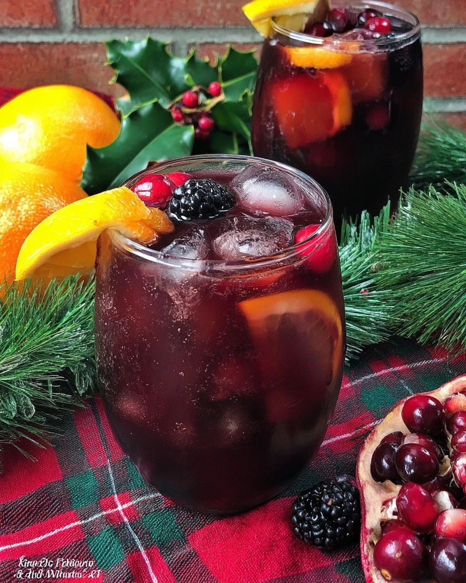 Blackberry Pomegranate Sangria