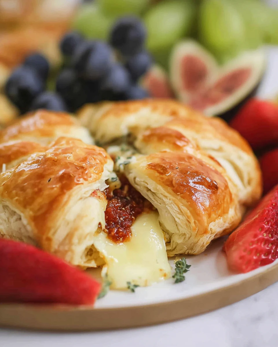 Brie and Fig Puff Pastry