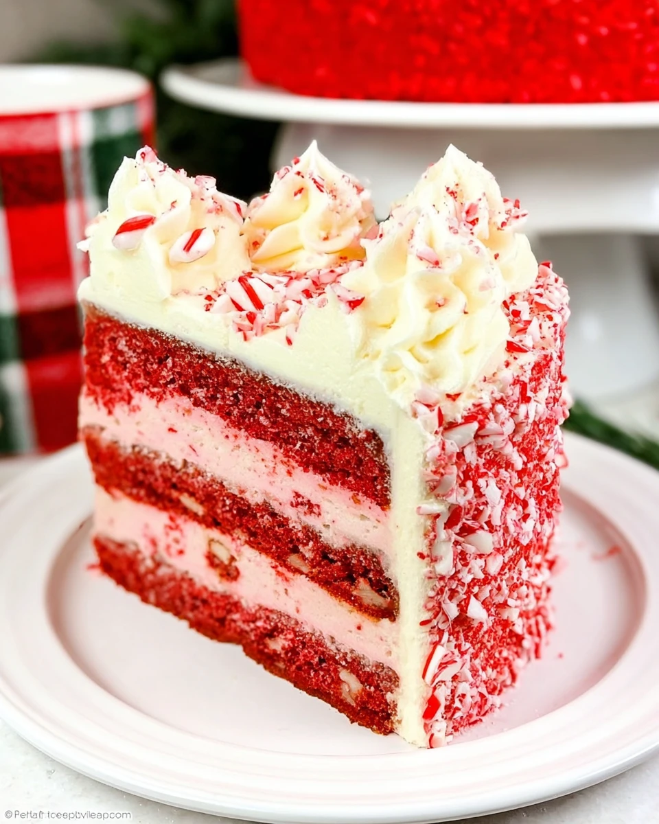 Candy Cane Cake