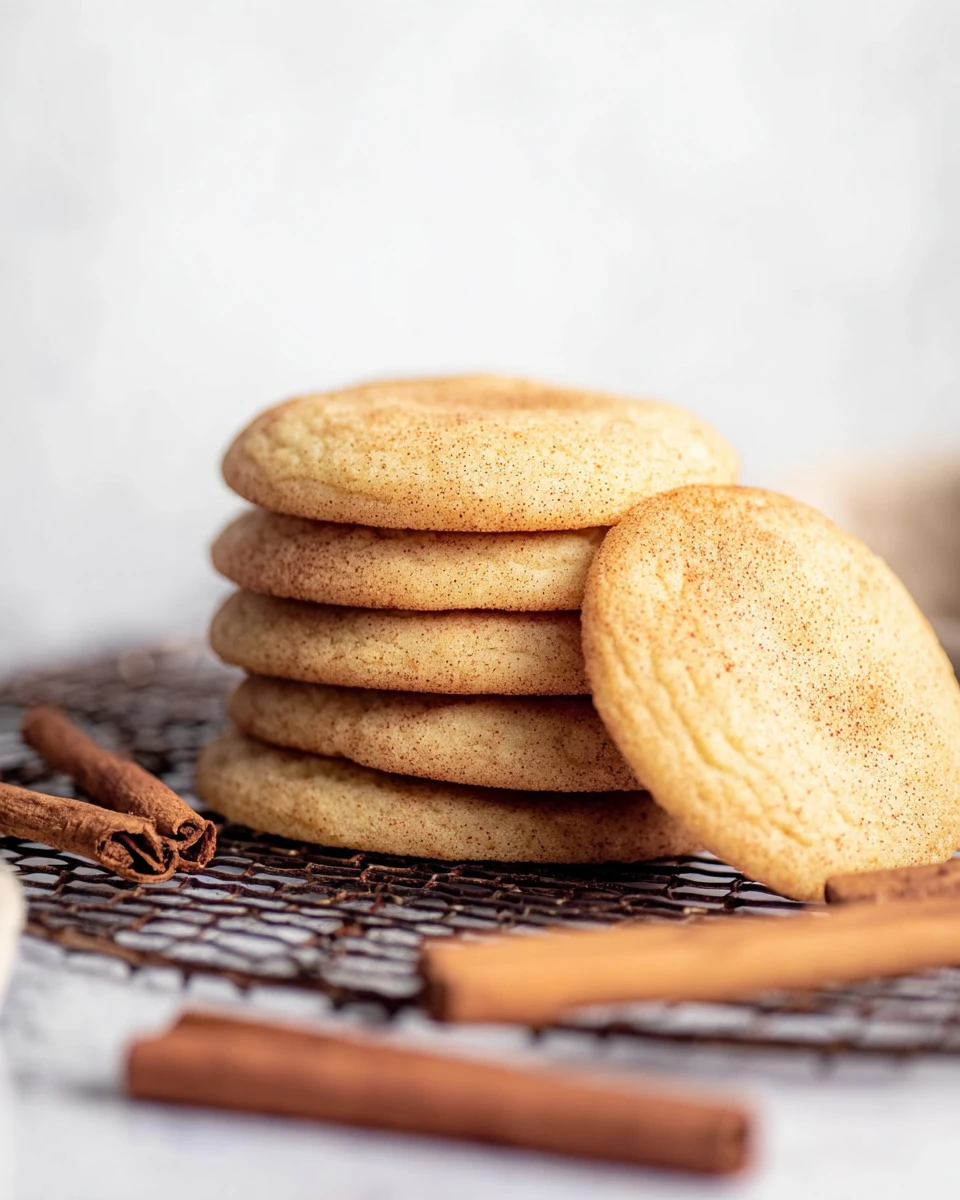 Chai Spice Snickerdoodle Cookies