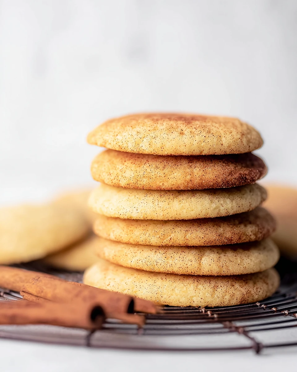 Chai Spice Snickerdoodle Cookies