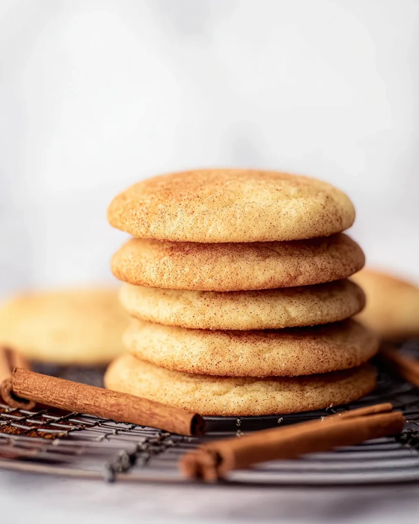 Chai Spice Snickerdoodle Cookies