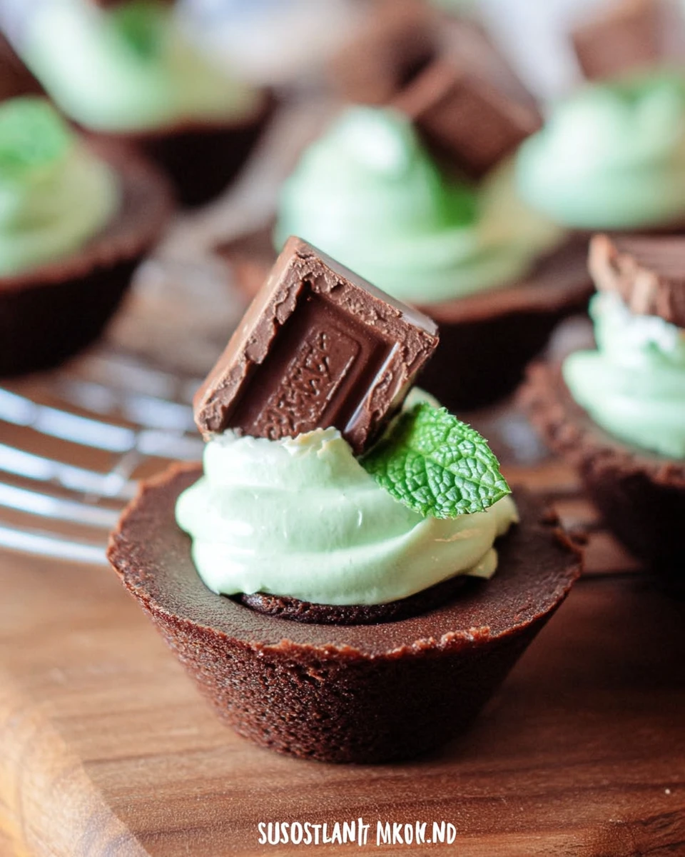 Chocolate Mint Cups