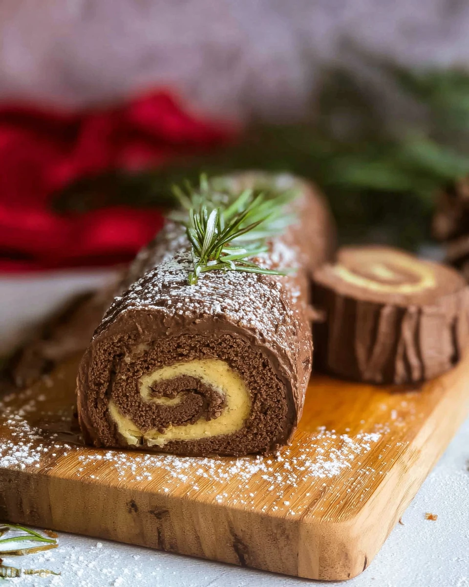 Chocolate Rolled Cake