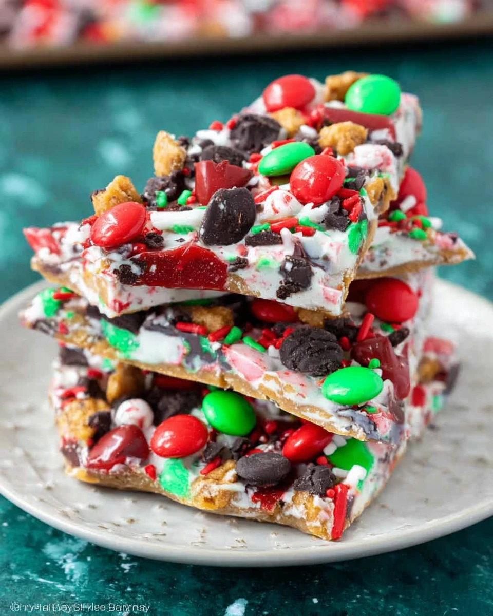 Christmas Candy Cookie Bark