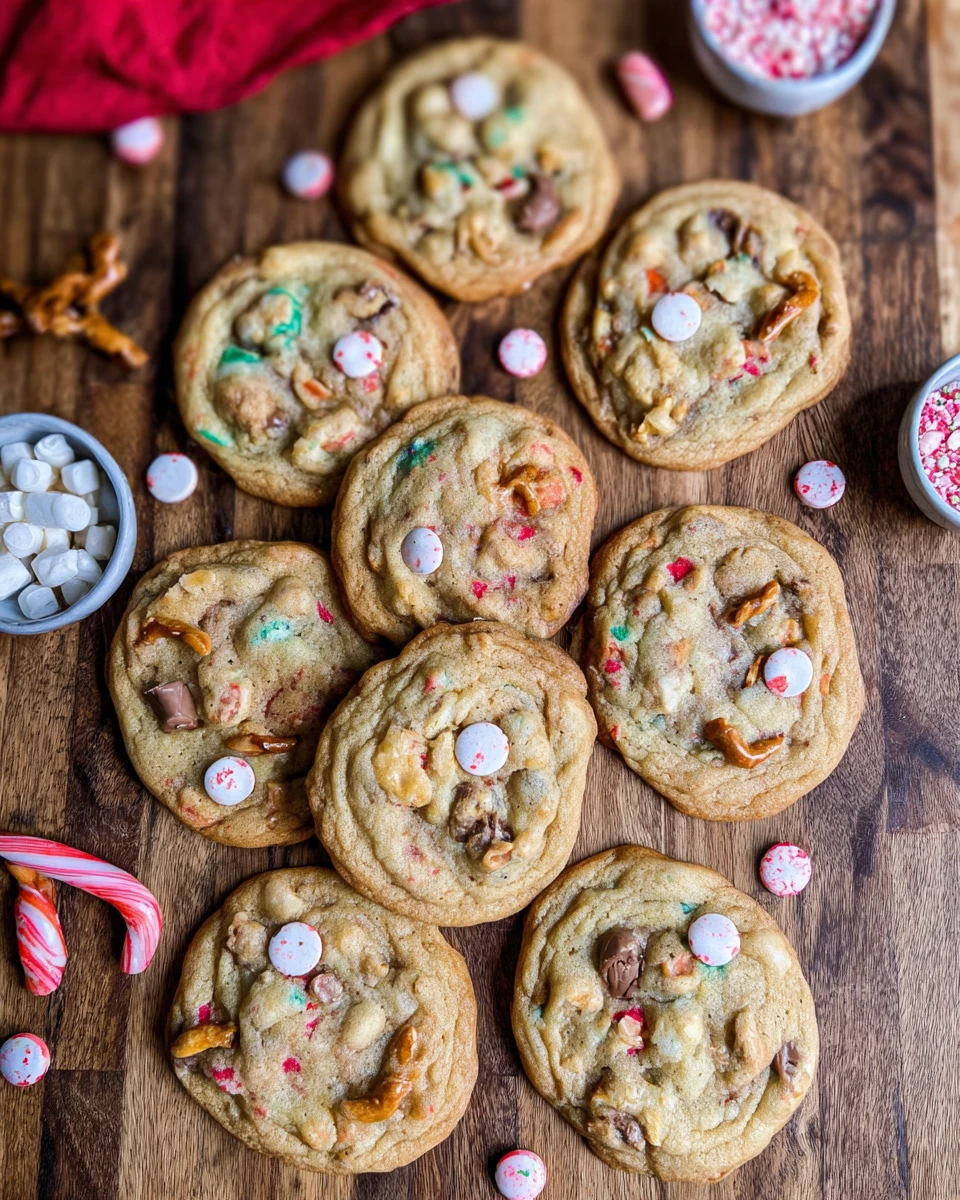 Christmas Kitchen Sink Cookies