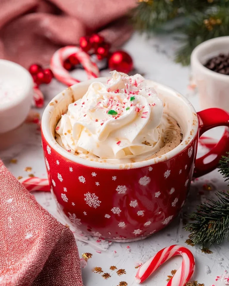 Christmas Mug Cake