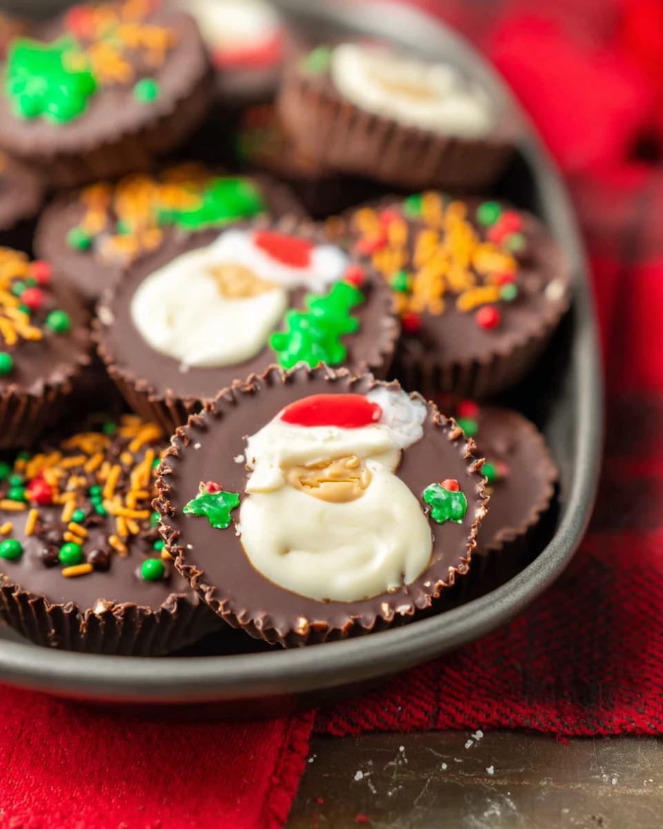 Christmas Peanut Butter Cups