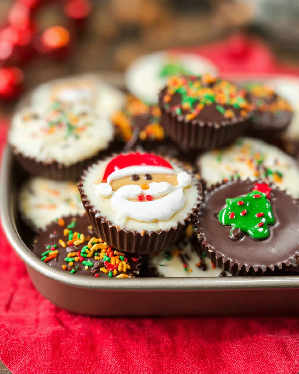 Christmas Peanut Butter Cups