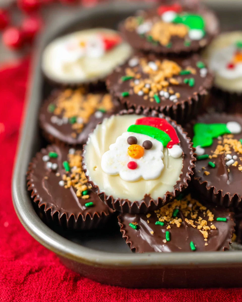 Christmas Peanut Butter Cups