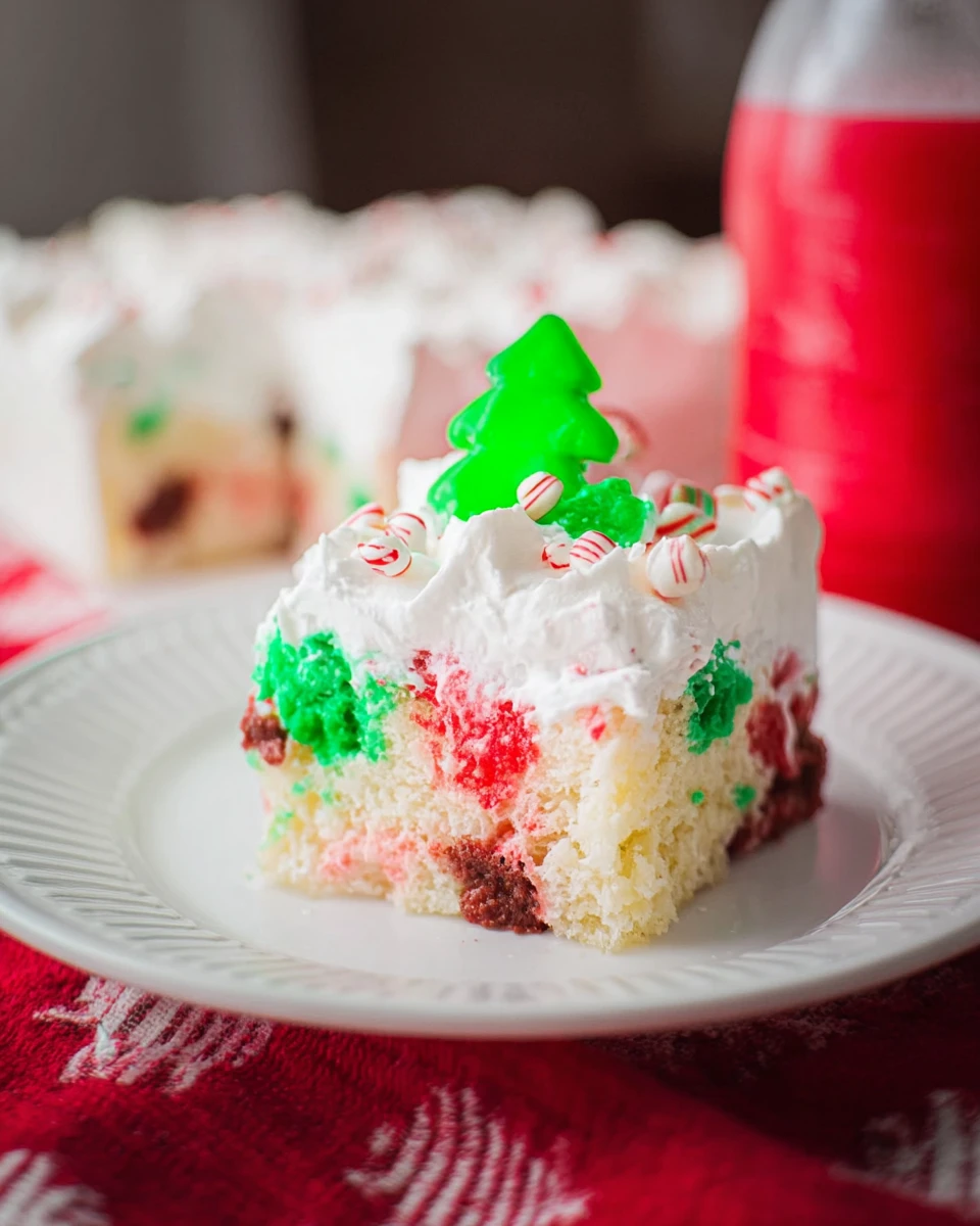 Christmas Poke Cake