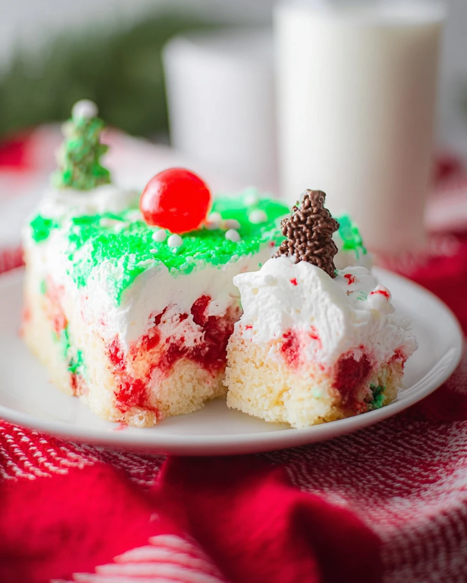 Christmas Poke Cake