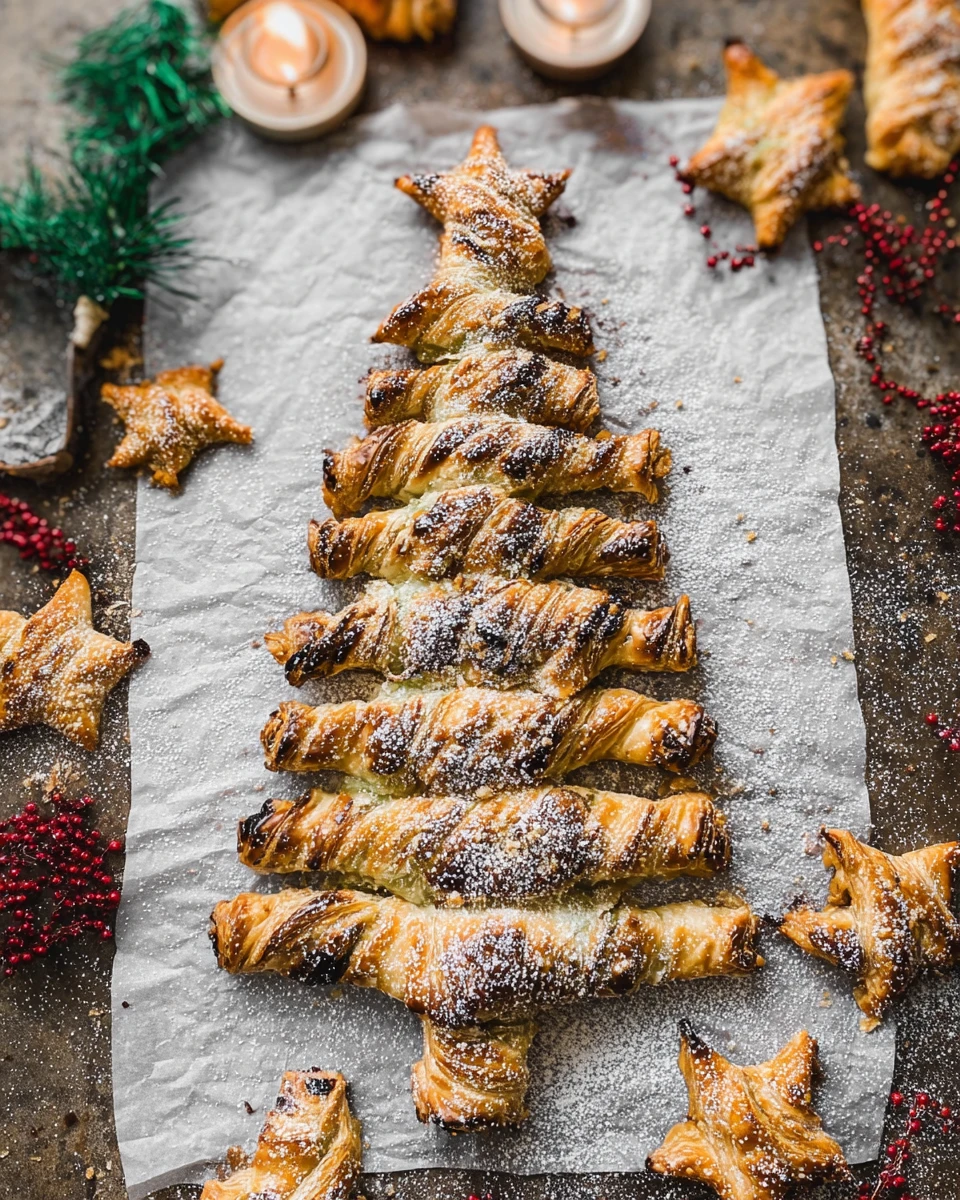 Christmas Tree Puff Pastry