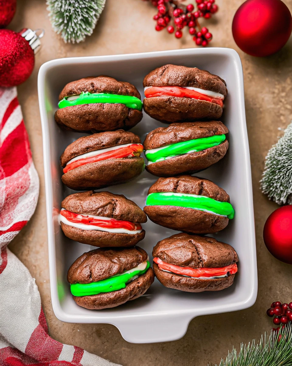 Christmas Whoopie Pies