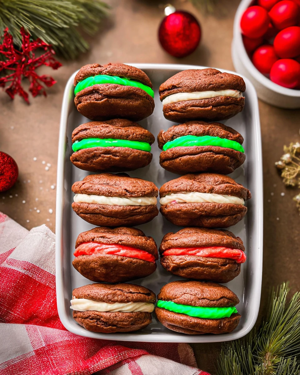 Christmas Whoopie Pies