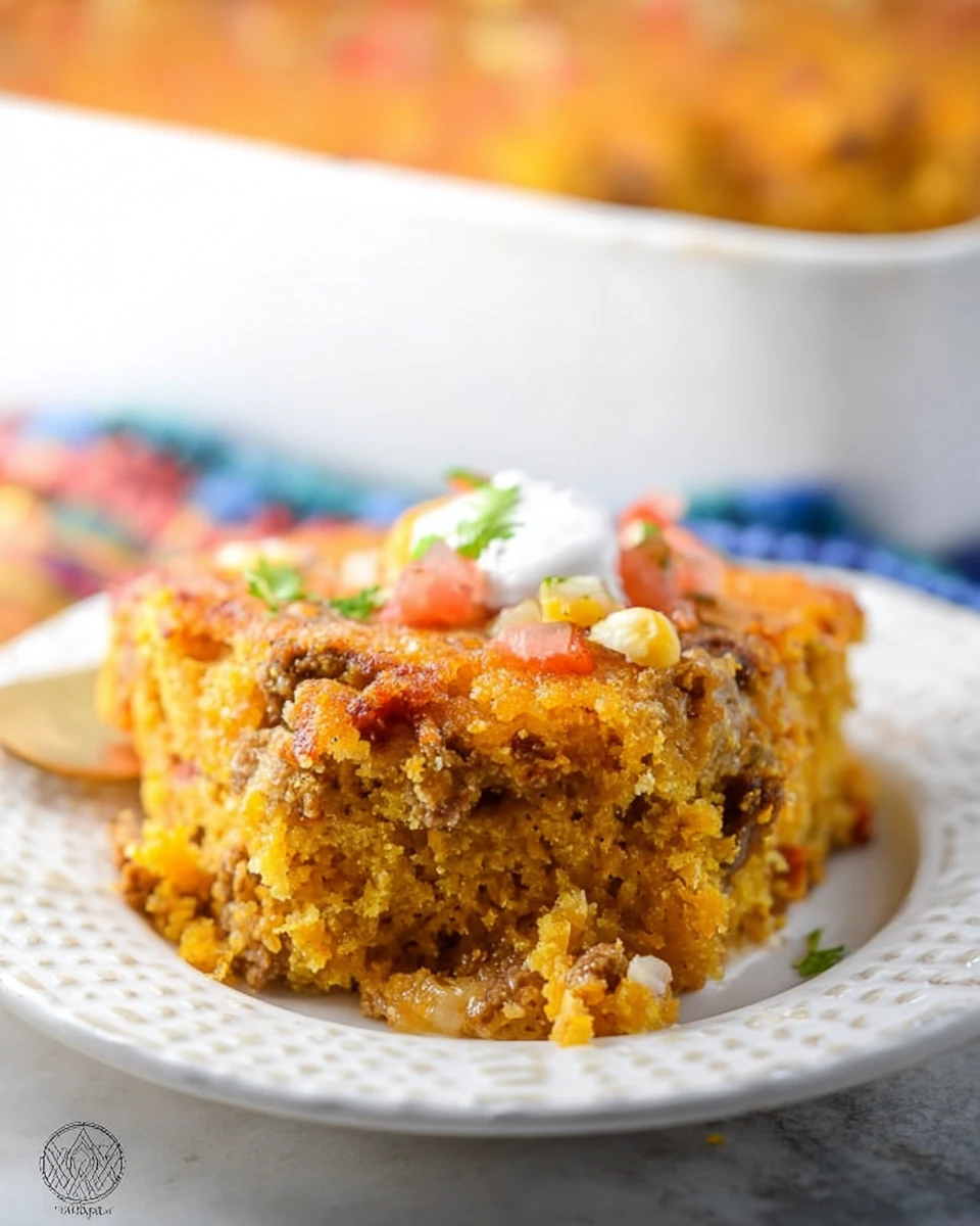 Cowboy Cornbread Casserole