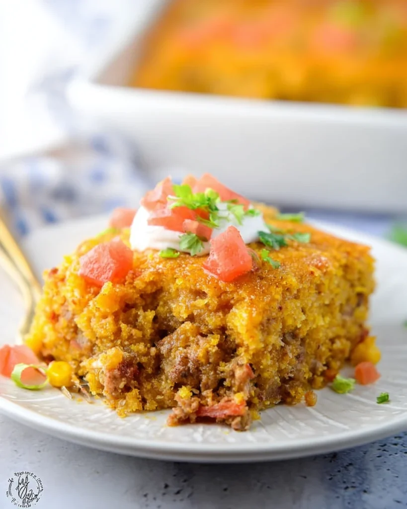 Cowboy Cornbread Casserole