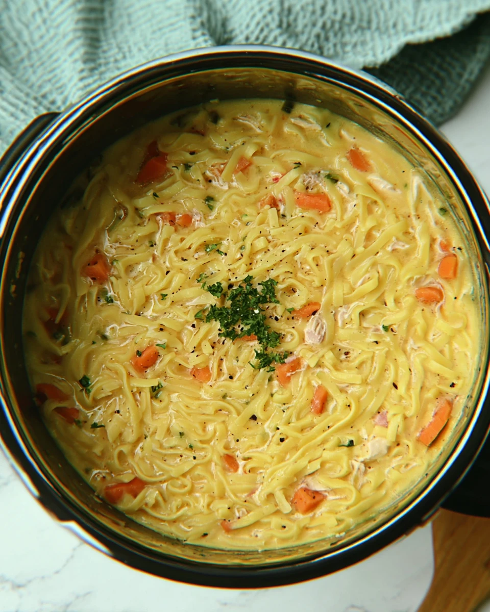 Crack Chicken Noodle Soup