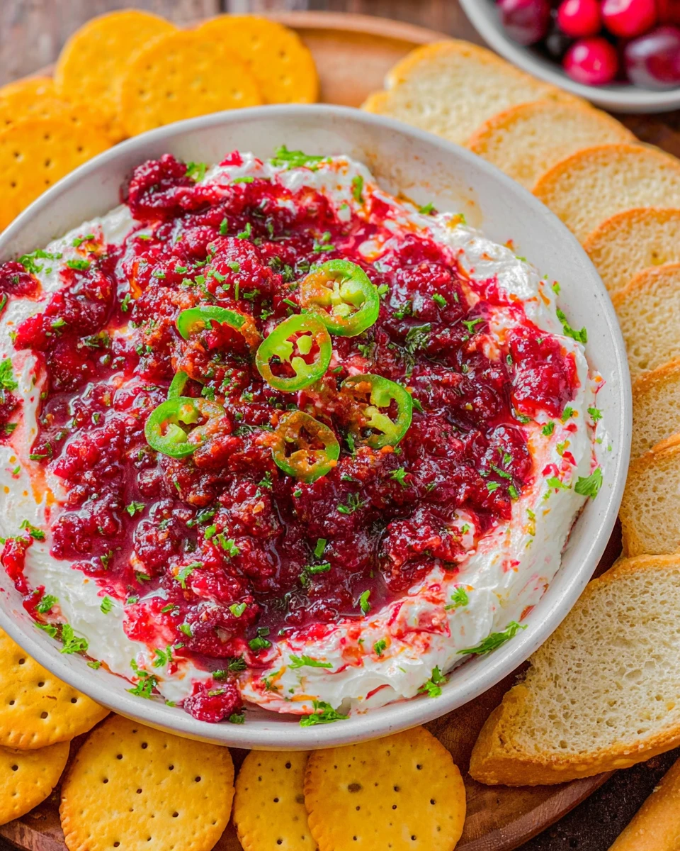 Cranberry Jalapeno Dip
