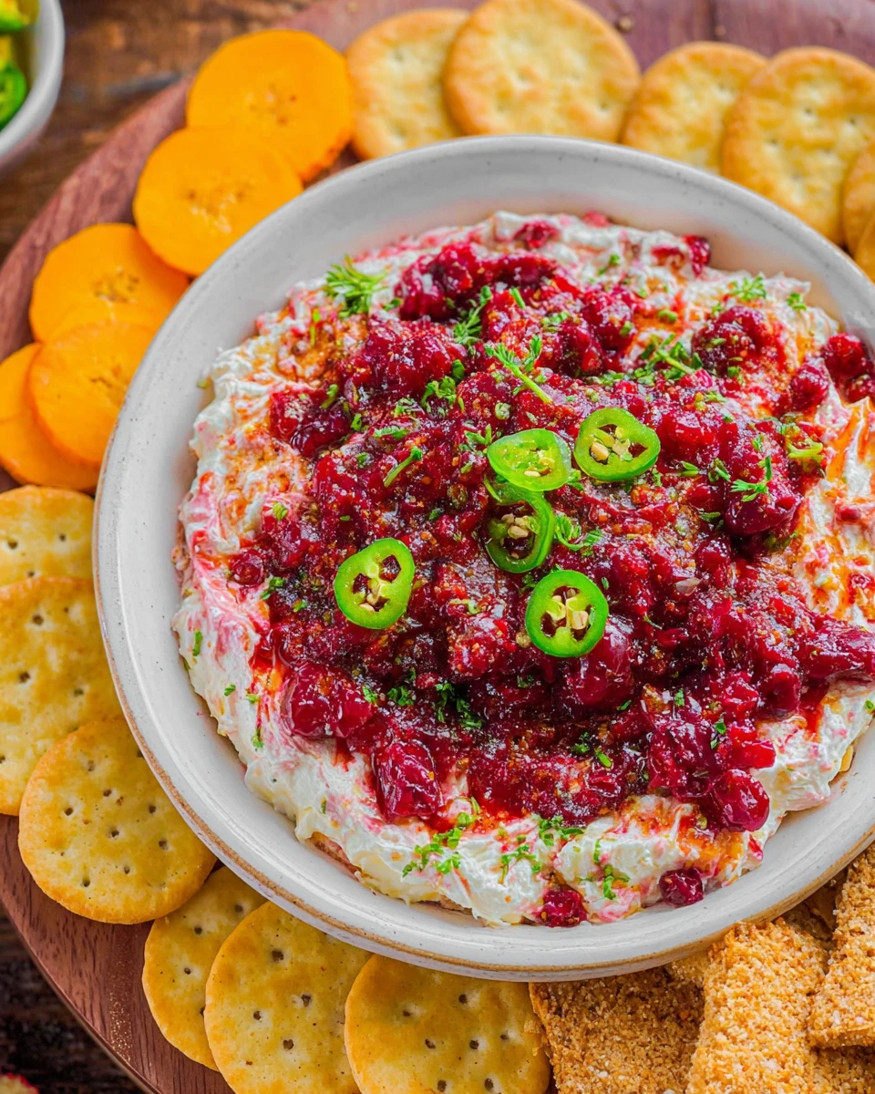 Cranberry Jalapeno Dip