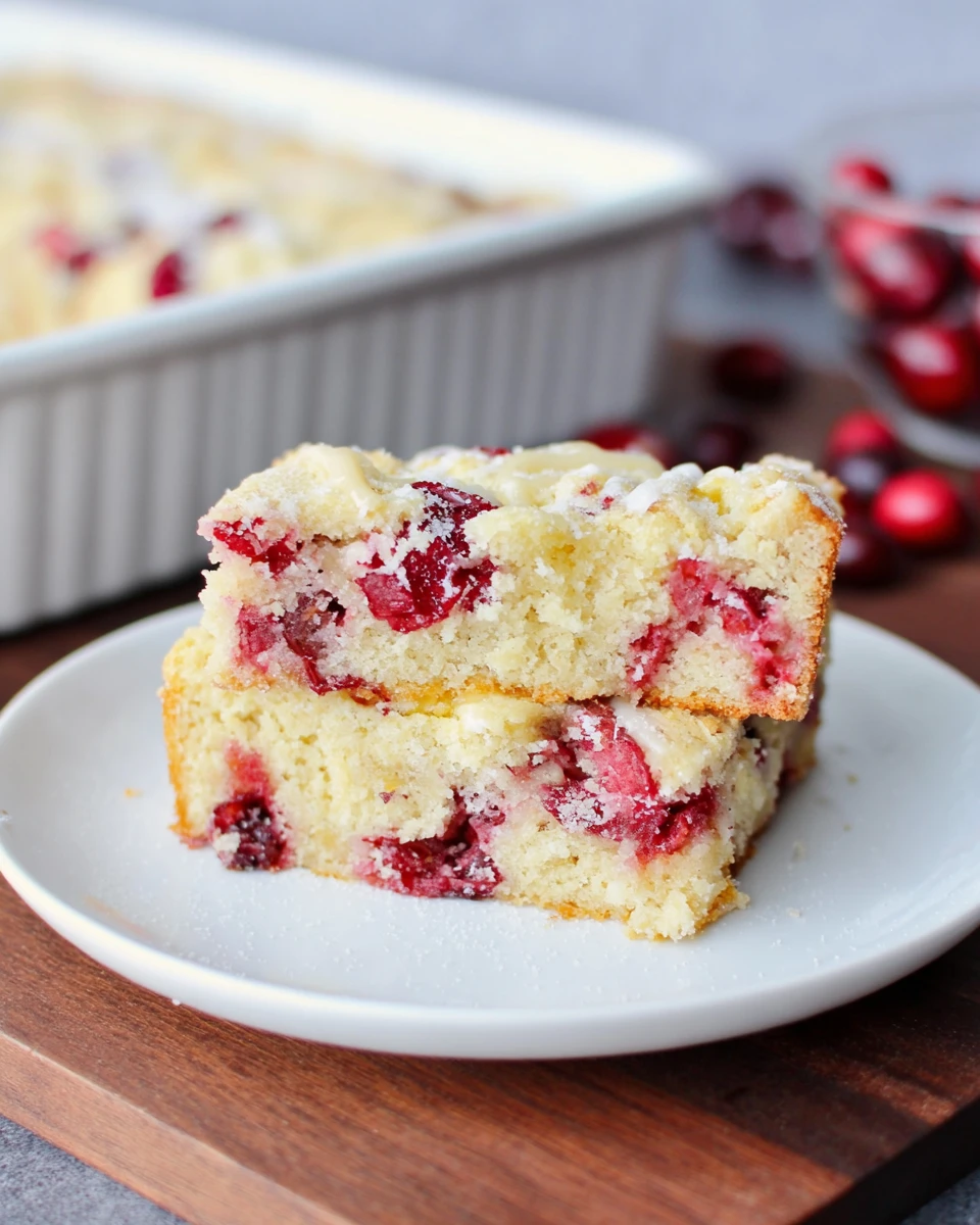 Cranberry Orange Coffee Cake