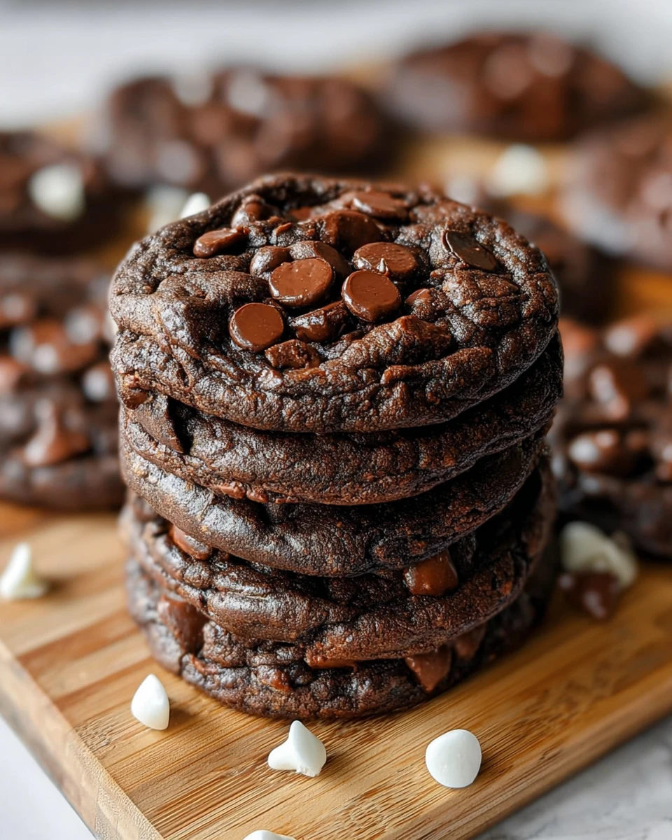 Double Chocolate Chip Cookies