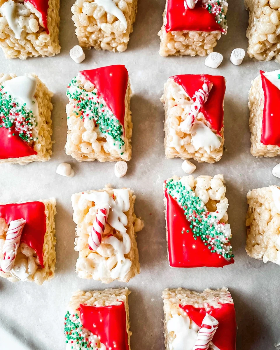 Easy Christmas Rice Krispies Treats