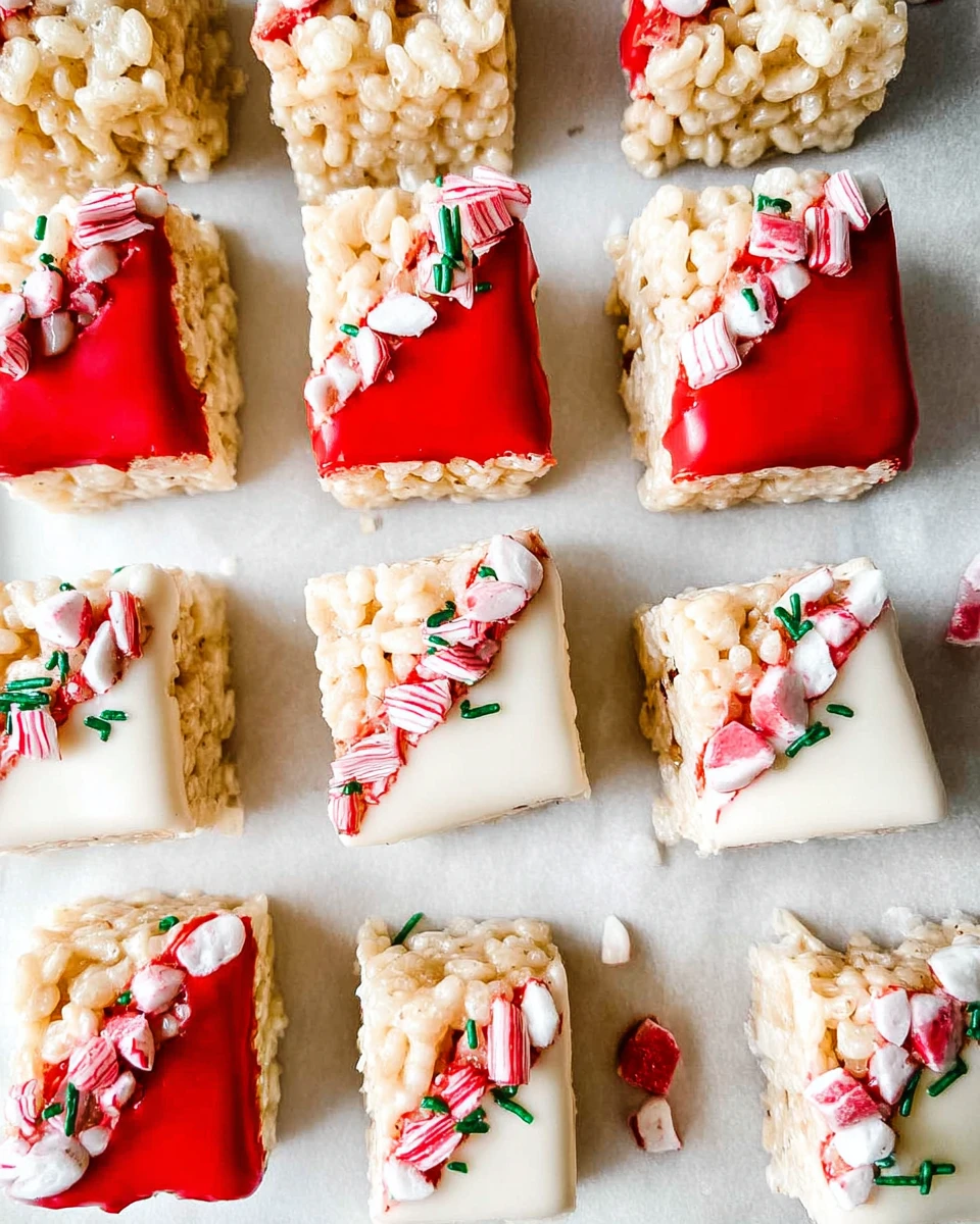 Easy Christmas Rice Krispies Treats