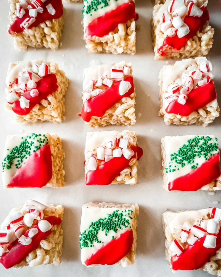 Easy Christmas Rice Krispies Treats