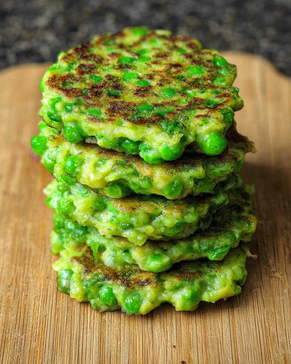 Easy Green Pea Fritters