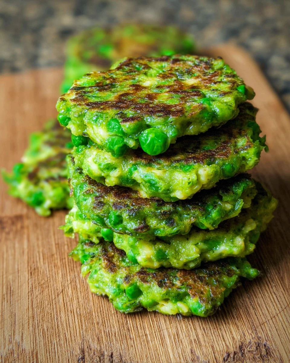 Easy Green Pea Fritters