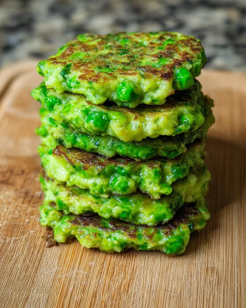 Easy Green Pea Fritters