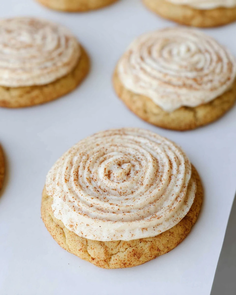 Fall Spice Snickerdoodle Cookies