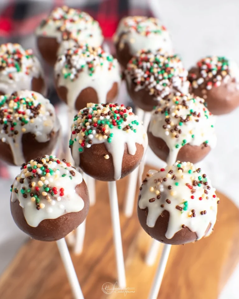 Festive Nutella Cake Pops