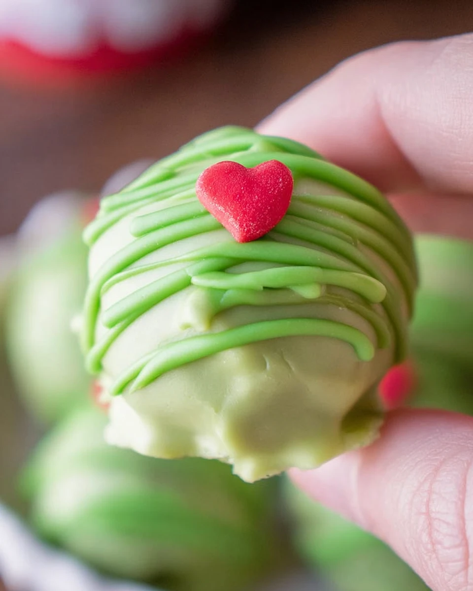 Grinch Truffles