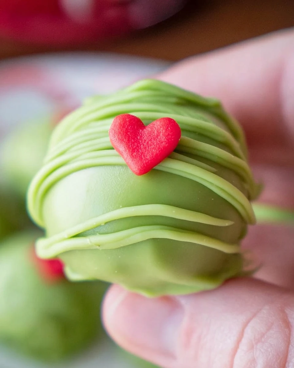 Grinch Truffles