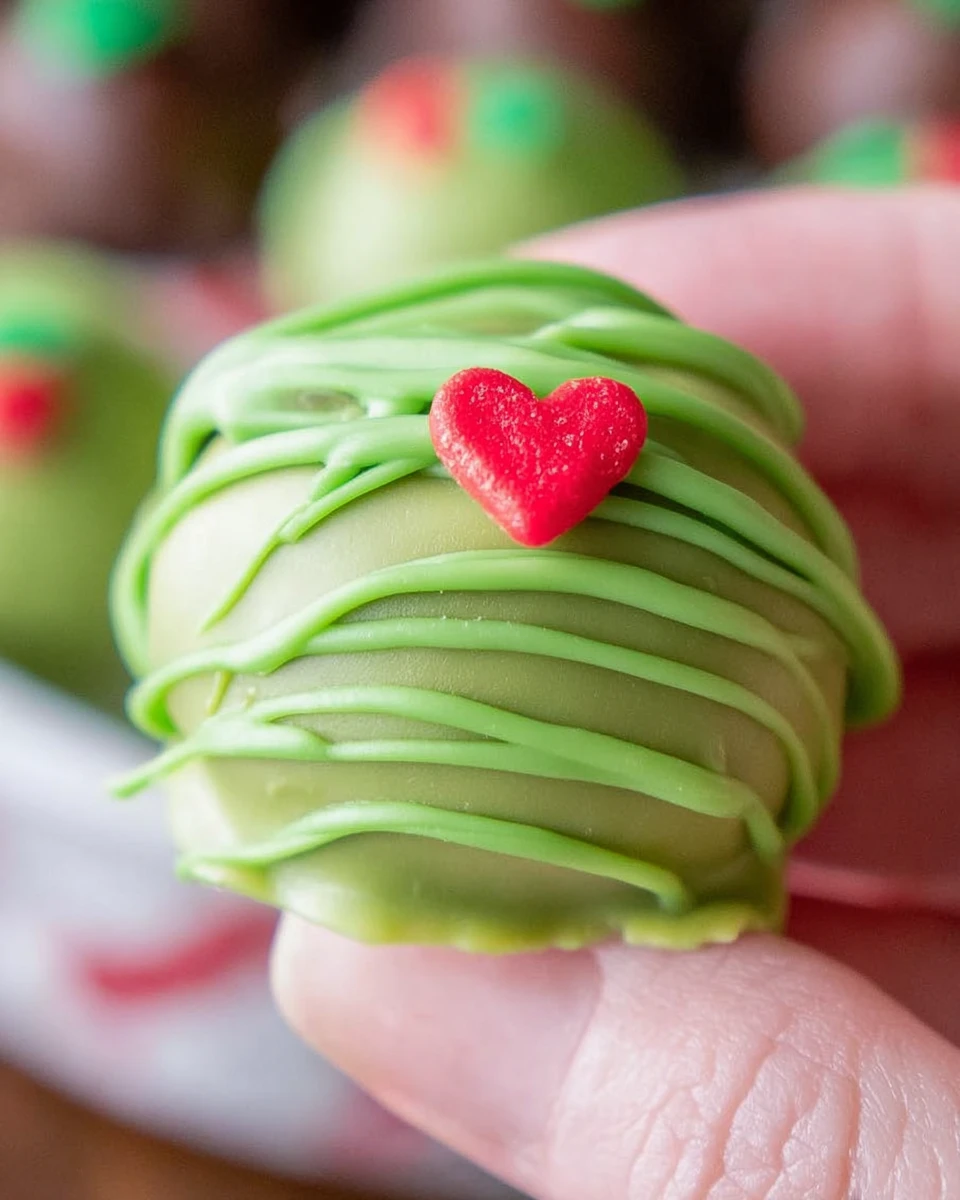 Grinch Truffles