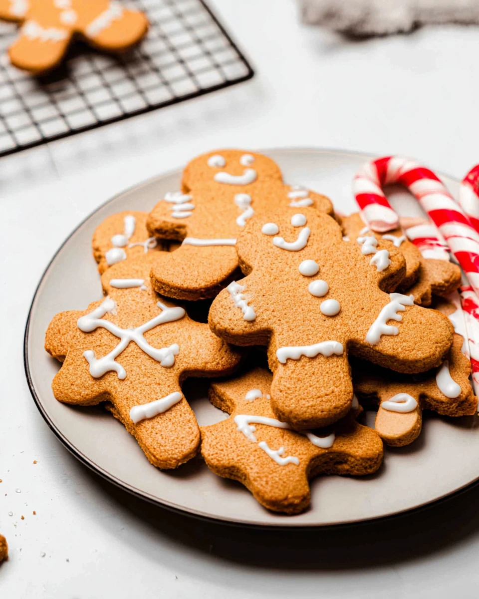 Healthy Gingerbread Cookies