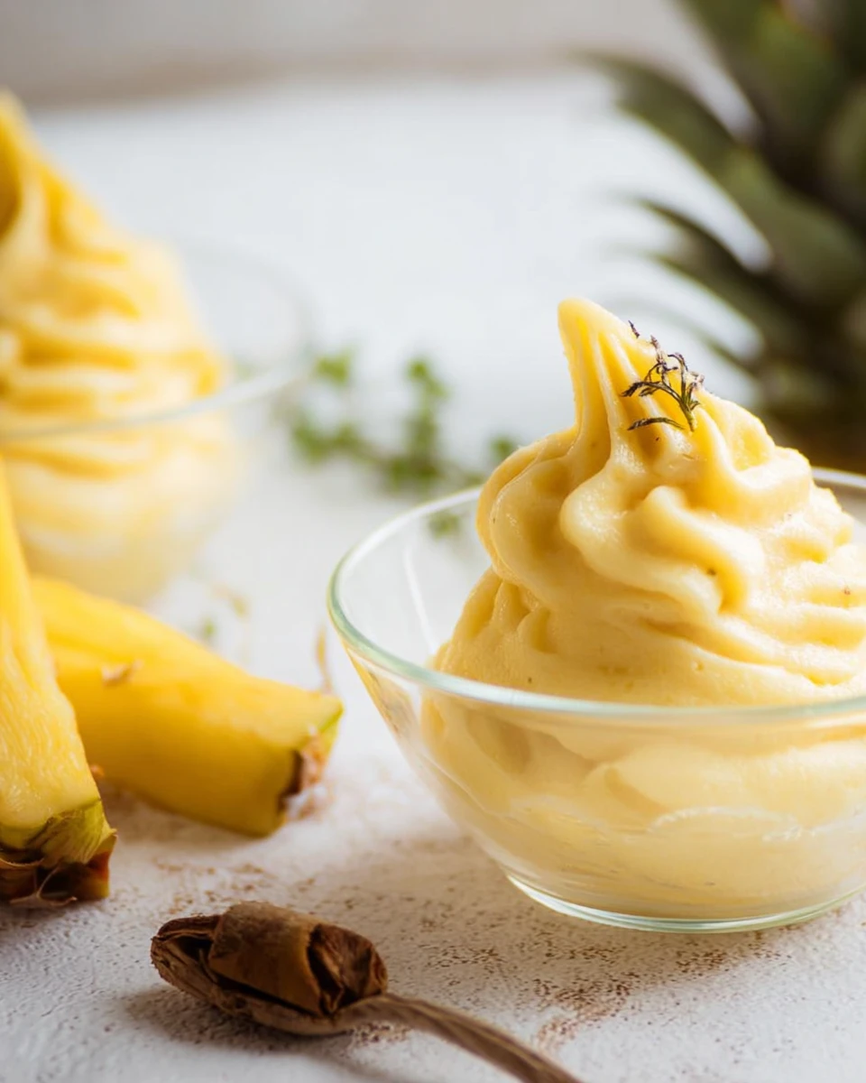 Healthy Pineapple Whip