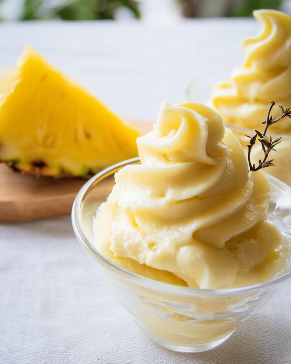 Healthy Pineapple Whip