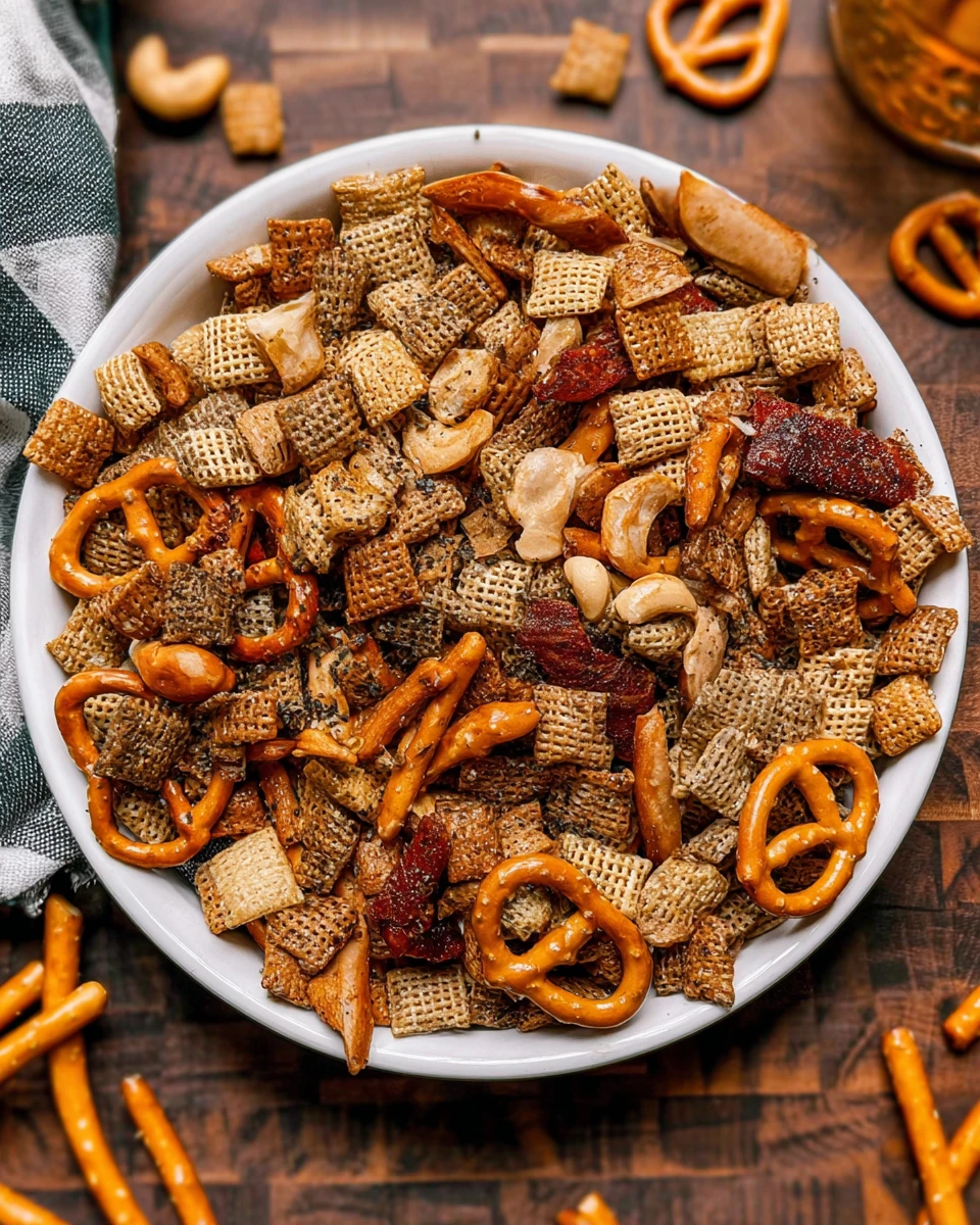 Homemade Everything Bagel Chex Mix