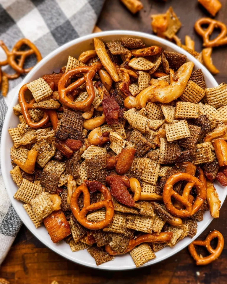 Homemade Everything Bagel Chex Mix