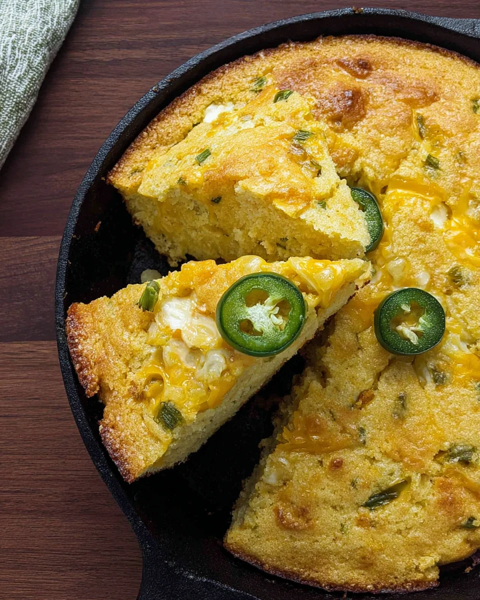 Jalapeno Cheddar Cornbread