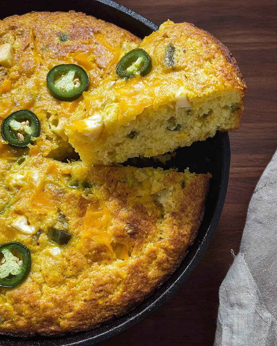 Jalapeno Cheddar Cornbread