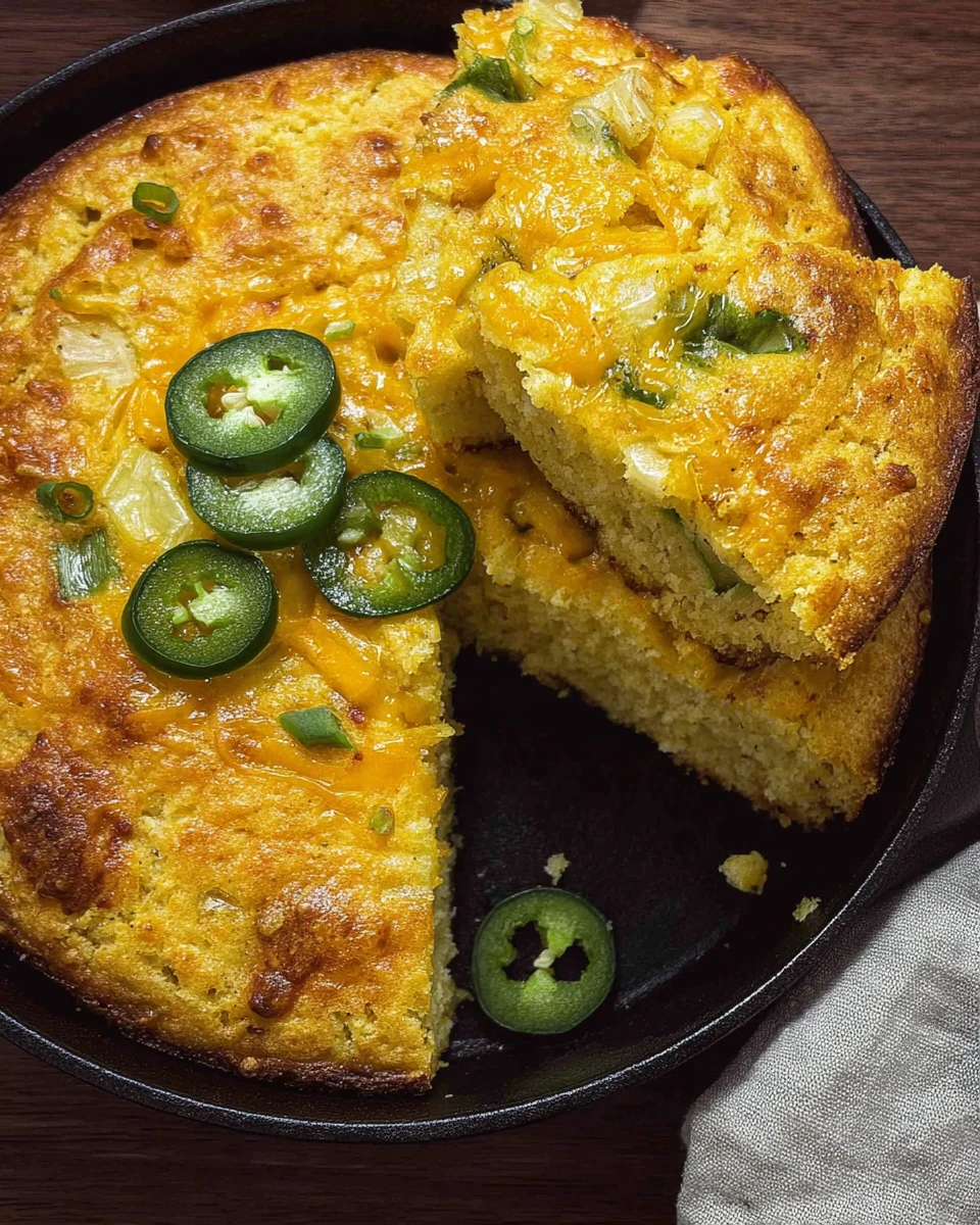 Jalapeno Cheddar Cornbread