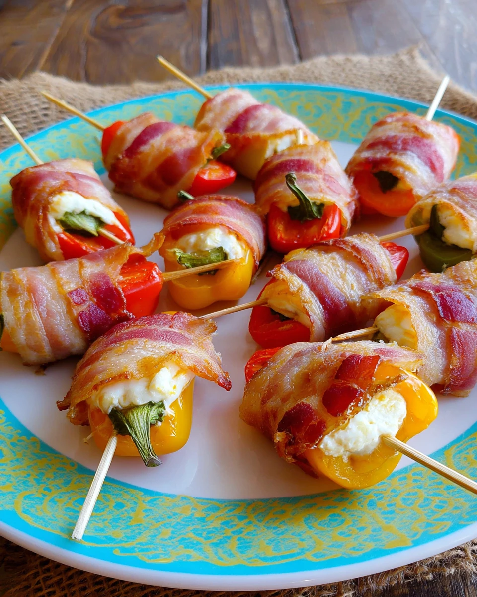 Mini Sweet Pepper Poppers