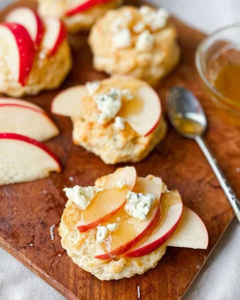 Pear, Honey, and Cheddar Biscuits