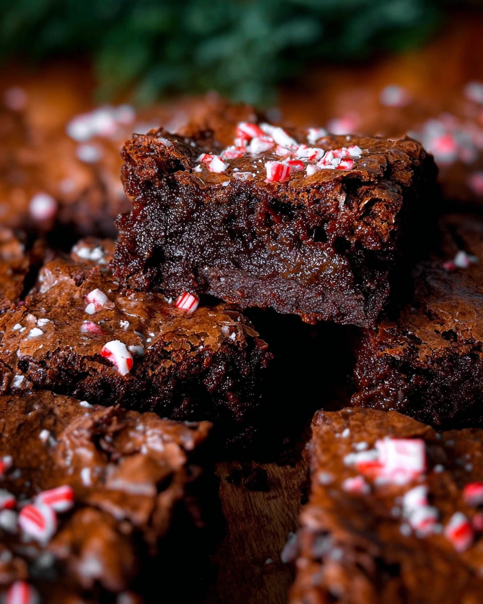 Peppermint Brownies
