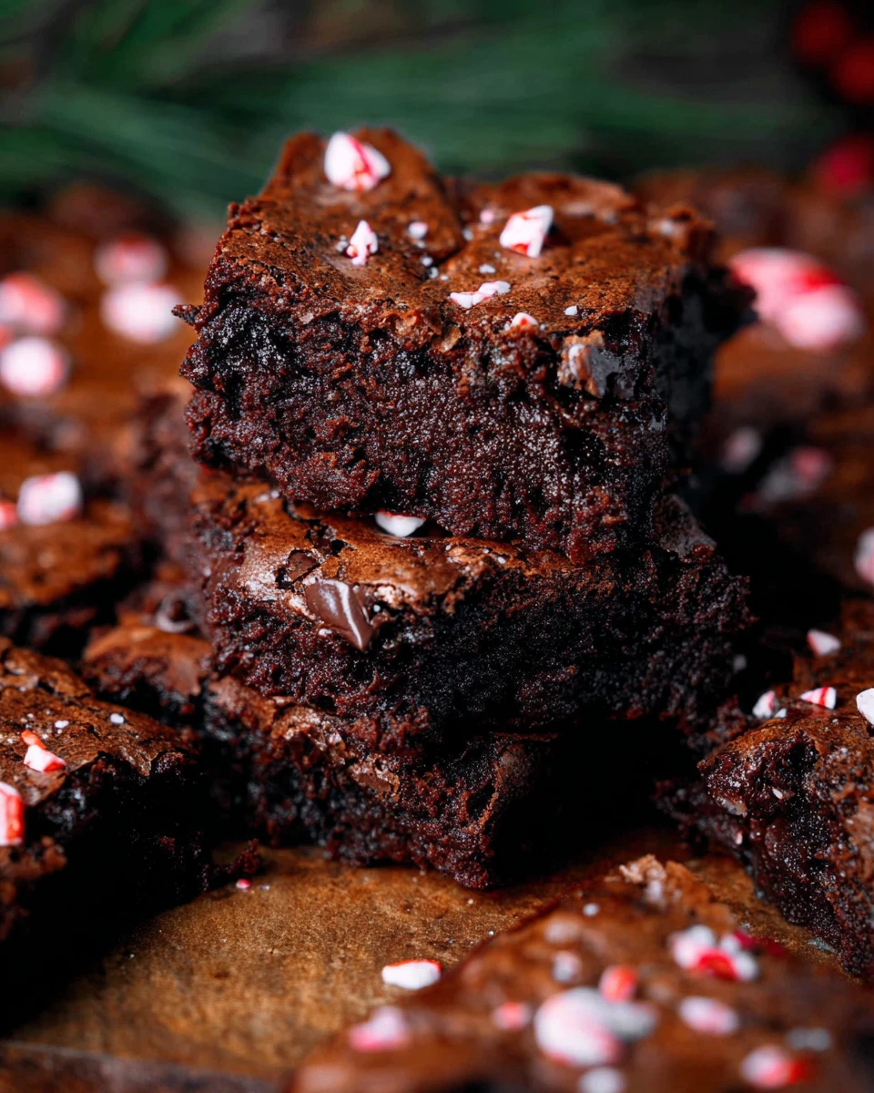 Peppermint Brownies