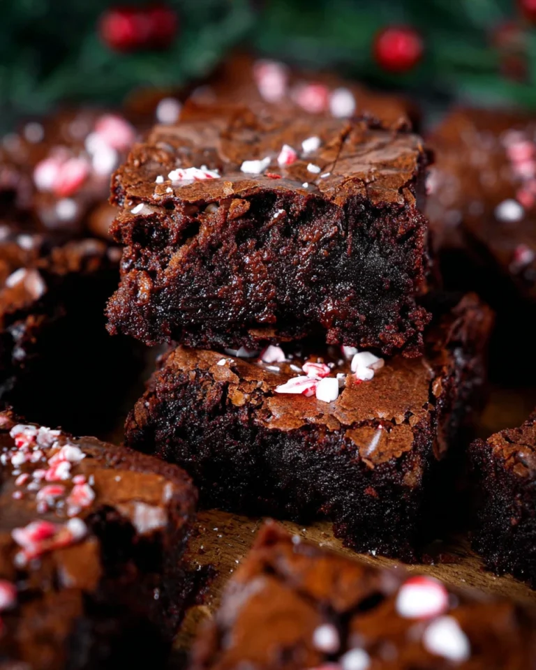 Peppermint Brownies